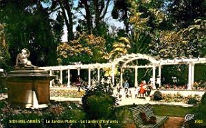 Sidi-Bel-Abbes - Jardin Public - 1960